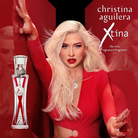 Xtina Christina Aguilera perfume .